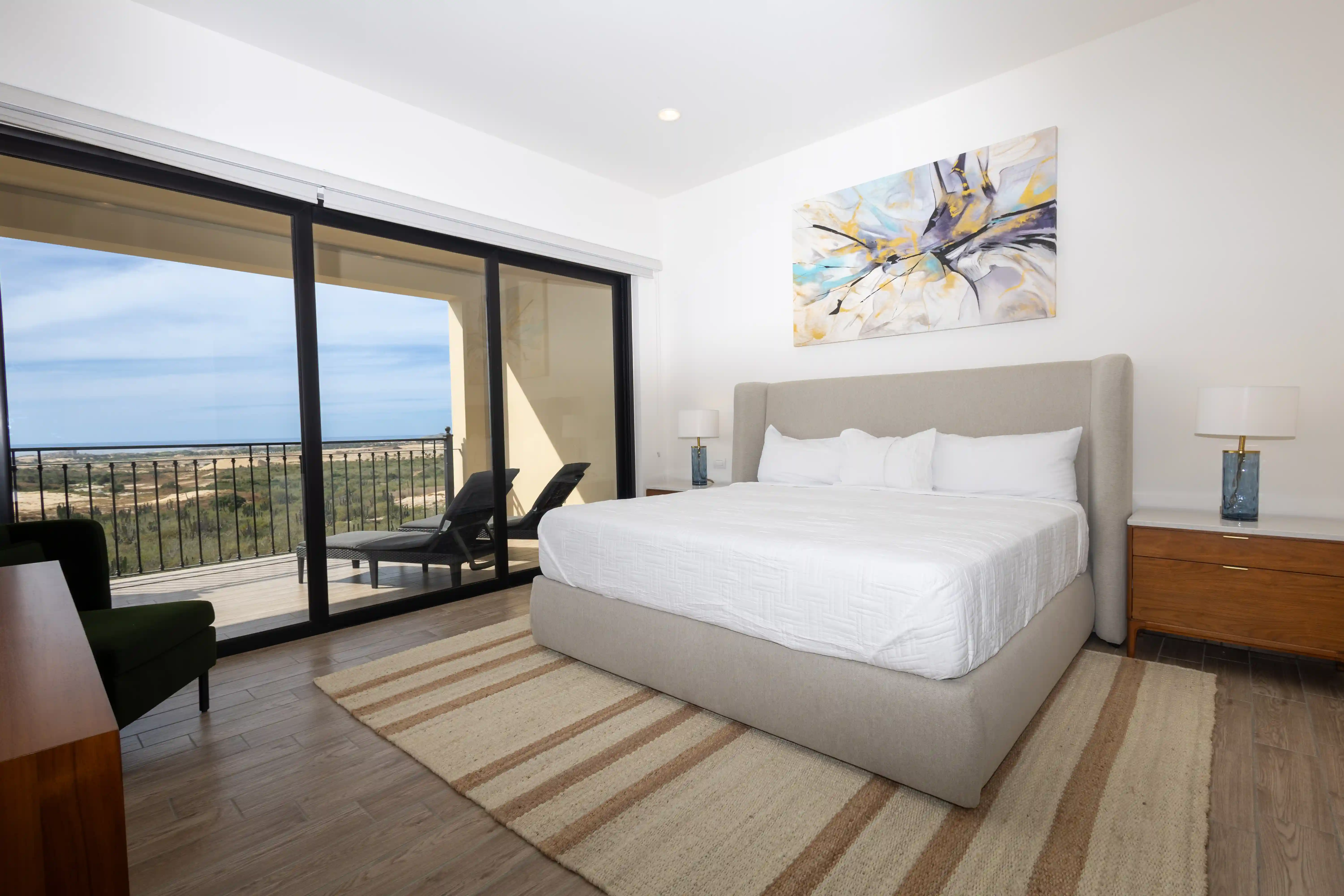 Impresionante casa de 2 habitaciones con vista al mar, piscina y jacuzzi a 8 minutos de Cabo